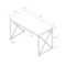 Monarch Specialties Computer Desk, Home Office, Laptop, Work, Metal, Laminate, Brown, Black, Contemporary, Modern I 7450 - alternate 5